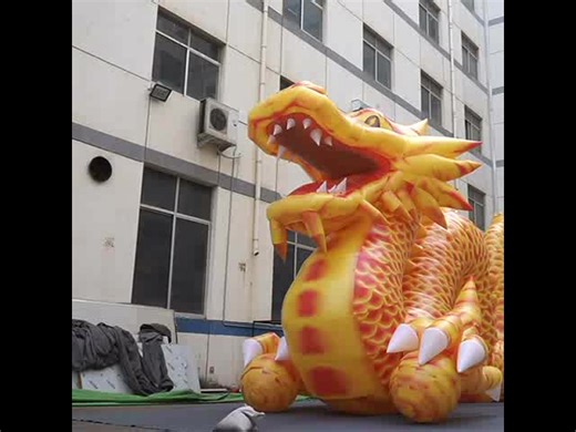 Inflatable Giant Chinese Dragon Balloon with LED Lights Big Dragon Inflatable Advertising Inflatables