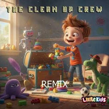 Clean Up Crew (Pop Remix) | Sing Along Kids Songs! | Little Kids Music Club (AUDIO)