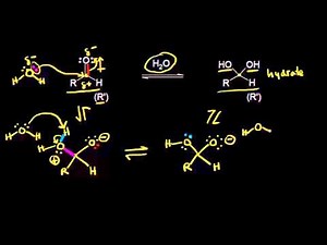 Formation of hydrates | Aldehydes and ketones | Organic chemistry | Khan Academy Video Lecture - MCAT