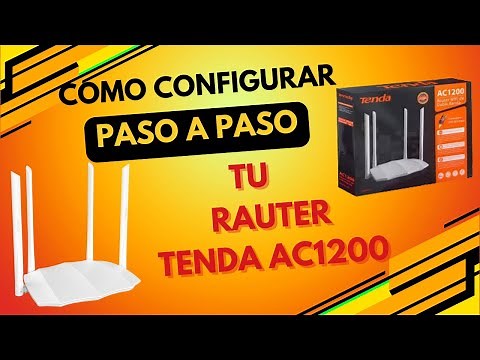 ✅cómo configurar tu router TENDA AC1200 PASO A PASO en 5 Minutos 😉
