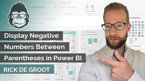 Showing Negative Numbers Between Parentheses in Power BI