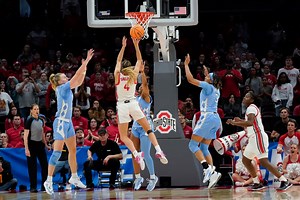 Jacy Sheldon’s jumper propels Ohio State women’s basketball past North Carolina, 71-69, and into Sweet 16