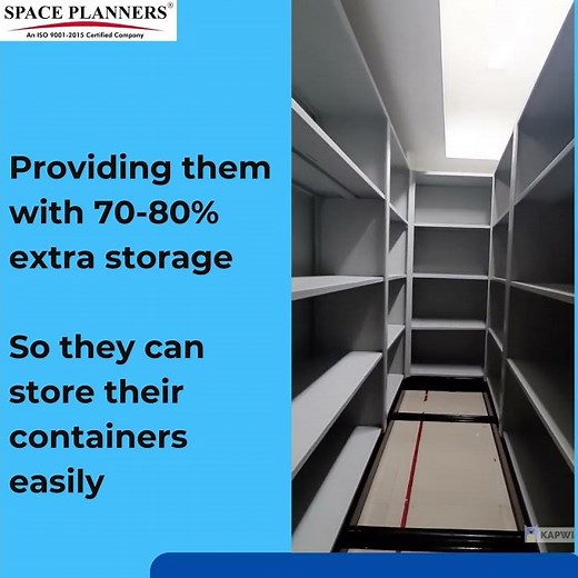 Mobile Compactor Storage┃Compactor Storage Manufacturer┃70-80% Extra Space┃Space Planners