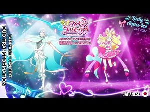 🎤 You and Idol Precure | 🎞 Cure Connect & Cure Idol: Duo TRANSFORMATION 🇯🇵