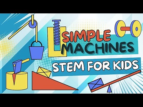 Simple Machines STEM Song for Kids | Wedge, Lever, Wheel & Axle, Inclined Plane, Pulley and Screws