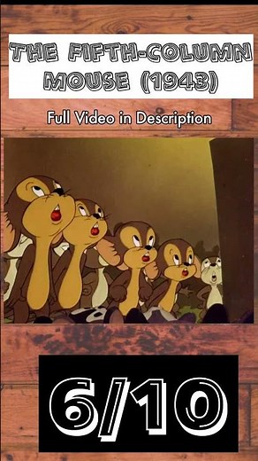 Reviewing Every Looney Tunes #396: "The Fifth-Column Mouse"