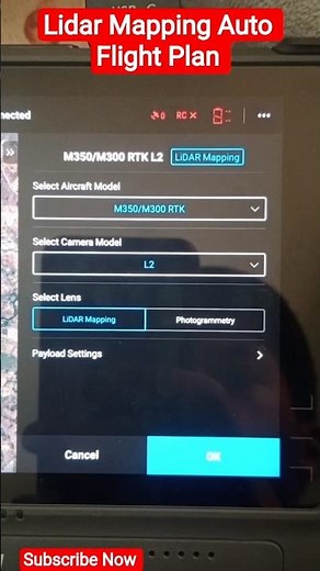 How to make a Lidar Mapping Plan in DJI M350 Using DJI Zenmuse L2 | ✅ DJI Matrice 350 RTK |#mapping