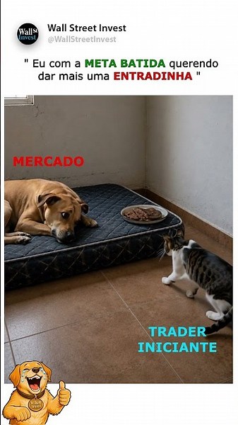 Eu com a META BATIDA querendo dar só mais uma ENTRADINHA