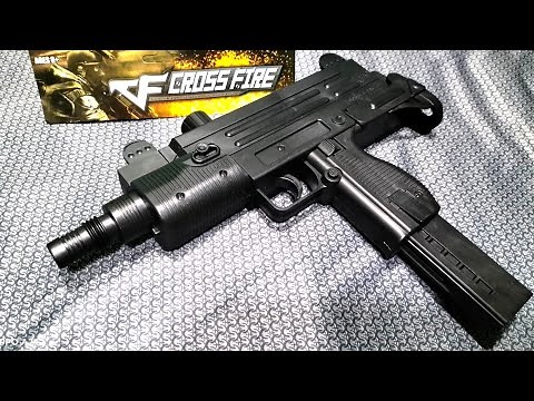 Double Eagle M35 Spring Powered Uzi Airsoft SMG