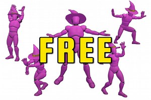 Human Spellcasting Animations