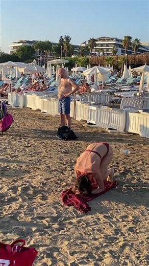 🇹🇷 Side Beach Antalya Travel. Beautiful Day at the Beach #187 #side #turkey #beach