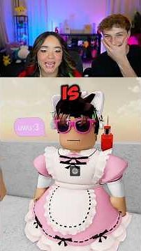 EXPOSING OUR AVATARS 😂 #gaming #roblox #funny #challenge #trolling #memes