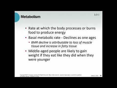 Ch 15 Middle Adulthood--Physical & Cognitive Development