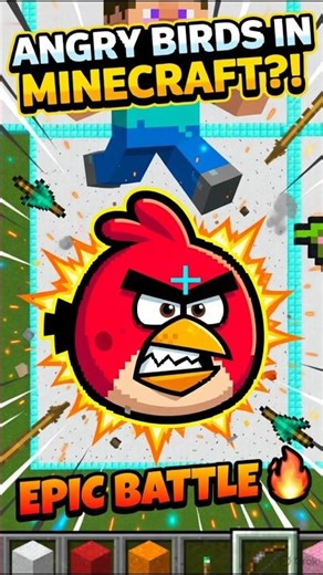 Angry Birds in Minecraft?! 😱