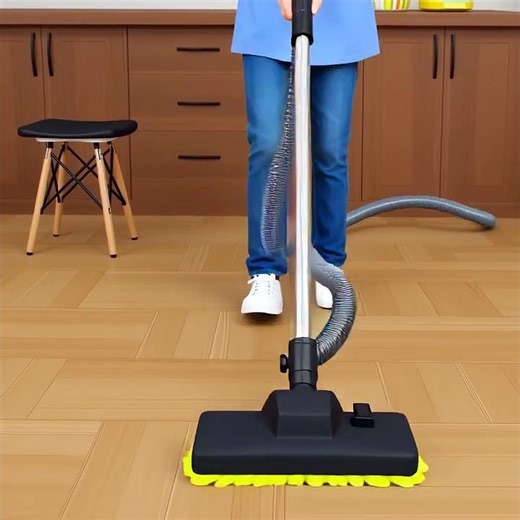 Vacuuming the Floor by Anime Sora