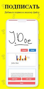 Edit PDF, tulis menandatangani