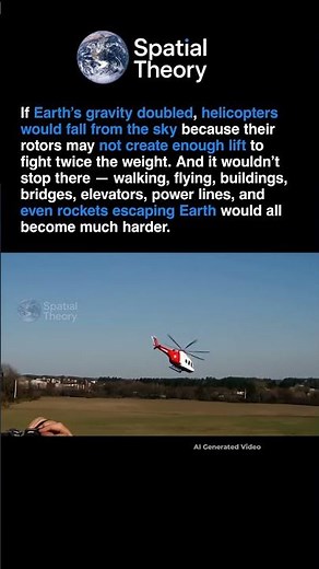 If Earth’s Gravity Doubled, Helicopters Would Fall From the Sky