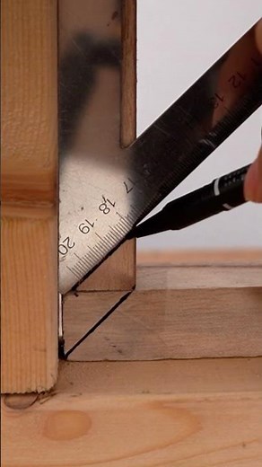 The most satisfying jigsaw cut you'll see today. #woodworking #tricks #hychikatools
