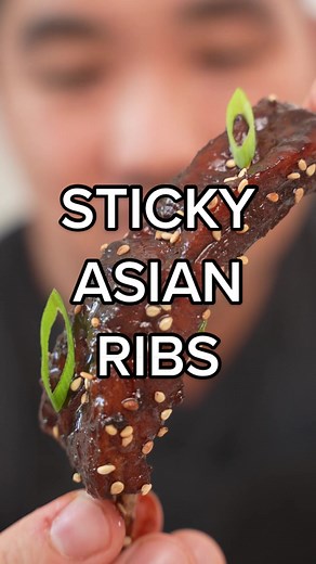 These Sticky Asian Ribs have become one of my go-to rib recipes! The ribs are tender and pull off the bone so easily and are packed with flavor from the combination of sweet, salty & savory seasonings and sauces. The braising liquid reduces down to a flavorful, aromatic glaze that perfectly compliments the ribs. This is a perfect recipe when you want to set it and forget it – because the braising process does all the work! I hope you enjoy it! Find the will recipe with all my ingredient and reci