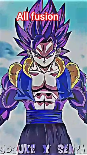 all fusion #dragonball #dragoball #edit #gokugoku #dragonballsuper #dbheros #goku #anime