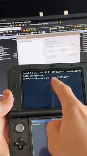 Daten vom 3DS Kontaktlos auf den PC übetragen mit FTPD 👍