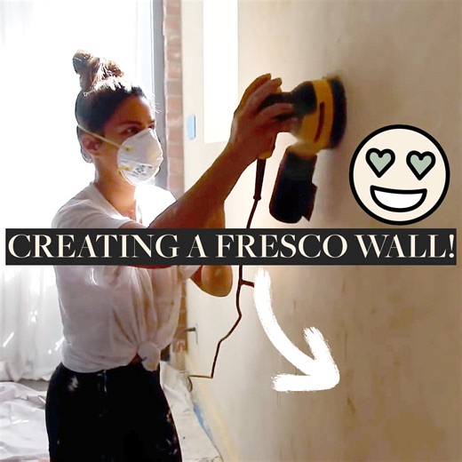 Extreme DIY Wall Makeover 👩‍🎨 | Megan Batoon