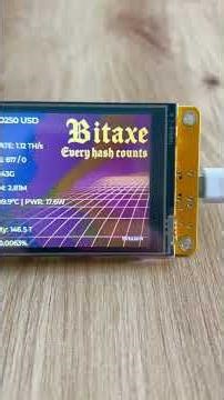 Mit diesen günstigen ESP32 kannst du deine Bitaxe Miner überwachen!