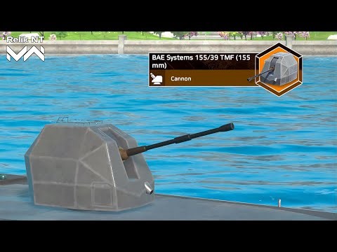 TMF (155mm) After Buff Review And Test - Modern Warships Alpha Test