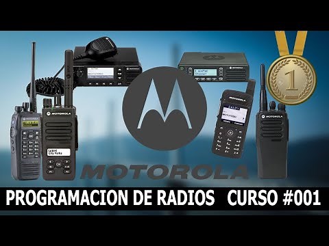 RADIO MOTOROLA DEP450 Programación básica Bien Explicado Full HD 💎Parte 1