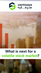 What is next for a volatile stock market? #sarmaayapk #stockmarket #sectors #economy #volatilestockmarket #poloticalissuse #Srilanka | Sarmaaya Financials | Facebook