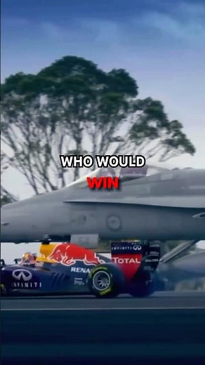 F1 Car Vs Jet