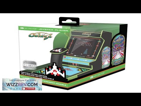 My Arcade Galaga Joystick Player : Officially Licensed Galaga and Galaxian Video