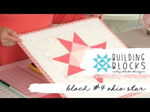 RBD Building Block Series Block #4: Ohio Star Block