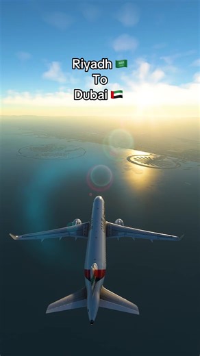 Fly from Riyadh to Dubai in Microsoft Flight Simulator 2024