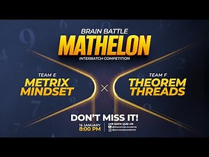 MATHELON COMPETITION | Matrix Mindset vs Theorem Threads | Epic Math Battle by Source Code Academia