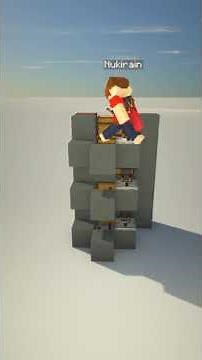 Stackable Storage Pole | Minecraft Redstone Tutorial