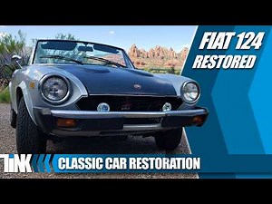 Restoring a Fiat 124 Spider #Fiat124 Spider #Restoration #fiat