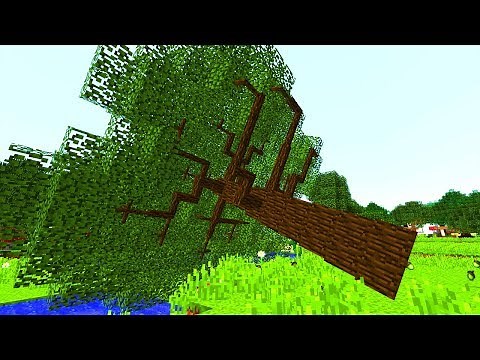 COOL! Die realistischsten Minecraft Bäume! - Minecraft Dynamic Trees Mod