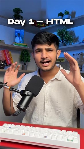 Sarthak Sharma on Instagram: "Day 1 ✅ - HTML is done! Most people think HTML is just headings and paragraphs… but today I showed how it’s actually the backbone of SEO and structure. From headings to meta tags, I covered everything that makes your website stand out for both Google and real users. This is just the beginning - tomorrow we dive into CSS and that’s where creativity gets real! 🚀 👉 Save this reel to remember the basics. 👉 Share it with someone who still thinks HTML is “just basic.” 