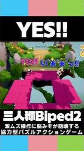 [Third Person Biped 2] YES!! [A cooperative puzzle action game with incredibly difficult controls...