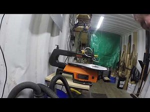 WEN 3922 Scroll saw blade change