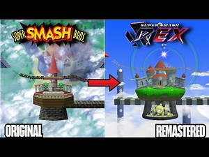 All SSB64 Stages Remastered in Super Smash Rex! (Showcase)