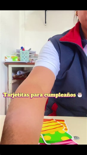 Tarjetitas de Cumpleaños para Alumnos 🖍️🎁