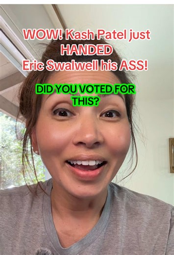 WOW! Kash Patel just WENT BERSERK on Eric Swalwell.