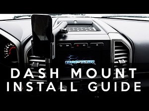 Dash Mount Installation - 2015-2020 Ford F-150 and Raptor