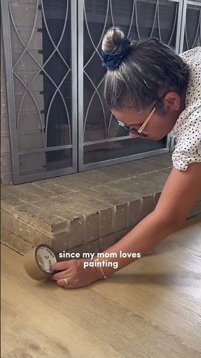 🎨 Fireplace Makeover – Budget-Friendly Transformation! 🏡