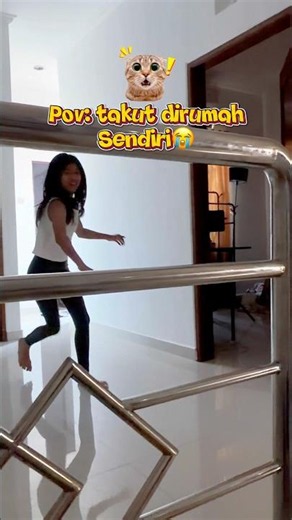 DISTA IS SCARED TO BE HOME ALONE😭!! #viralvideo