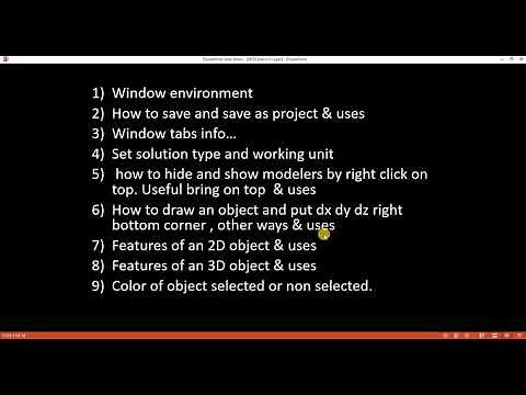 HFSS basics for beginners | hfss tutorials for starter | to do list | 03