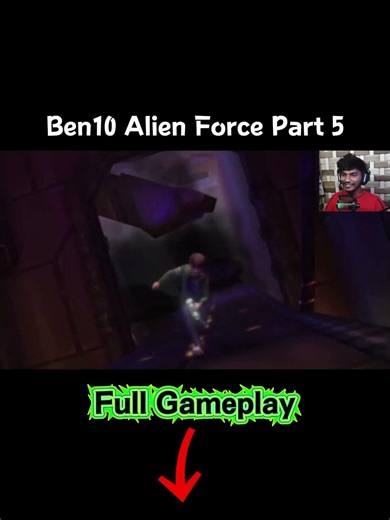 First Transform Animation 💀😱| Ben10 alien force part 5 #shorts #gaming #ben10