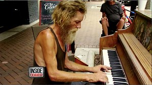 12K reactions · 2.5K shares | Play us a song, Piano Man. From living on the streets to a national stage, Donald Gould has the performance of a lifetime. | Inside Edition | Facebook